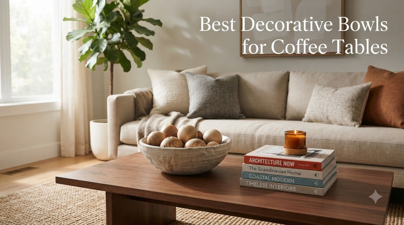 Best Decorative Bowls for Coffee Tables