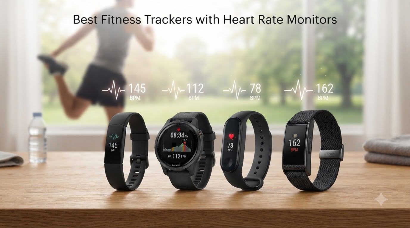 Best Fitness Trackers with Heart Rate Monitors