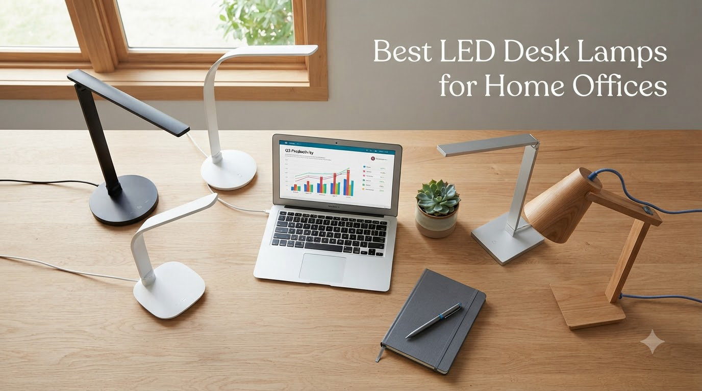 Best LED Desk Lamps for Home Offices