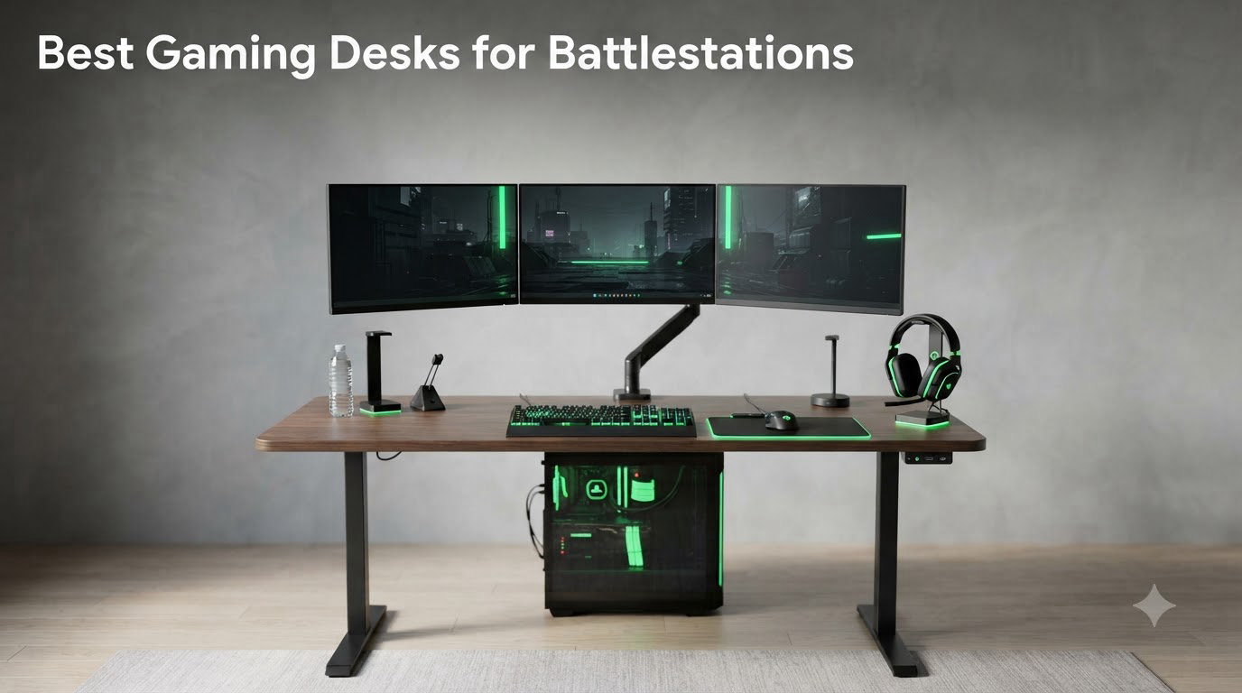 Best Gaming Desks for Battlestations