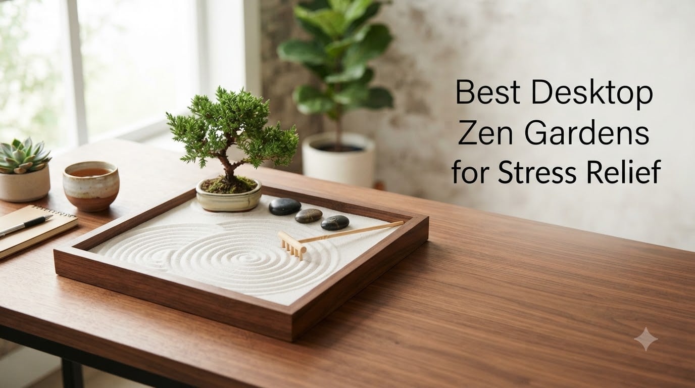 Best Desktop Zen Gardens for Stress Relief