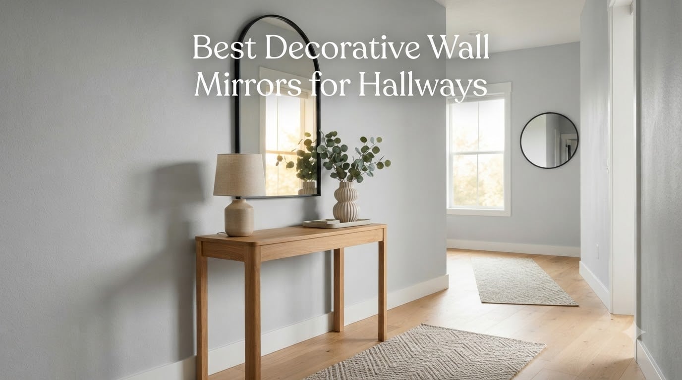 Best Decorative Wall Mirrors for Hallways