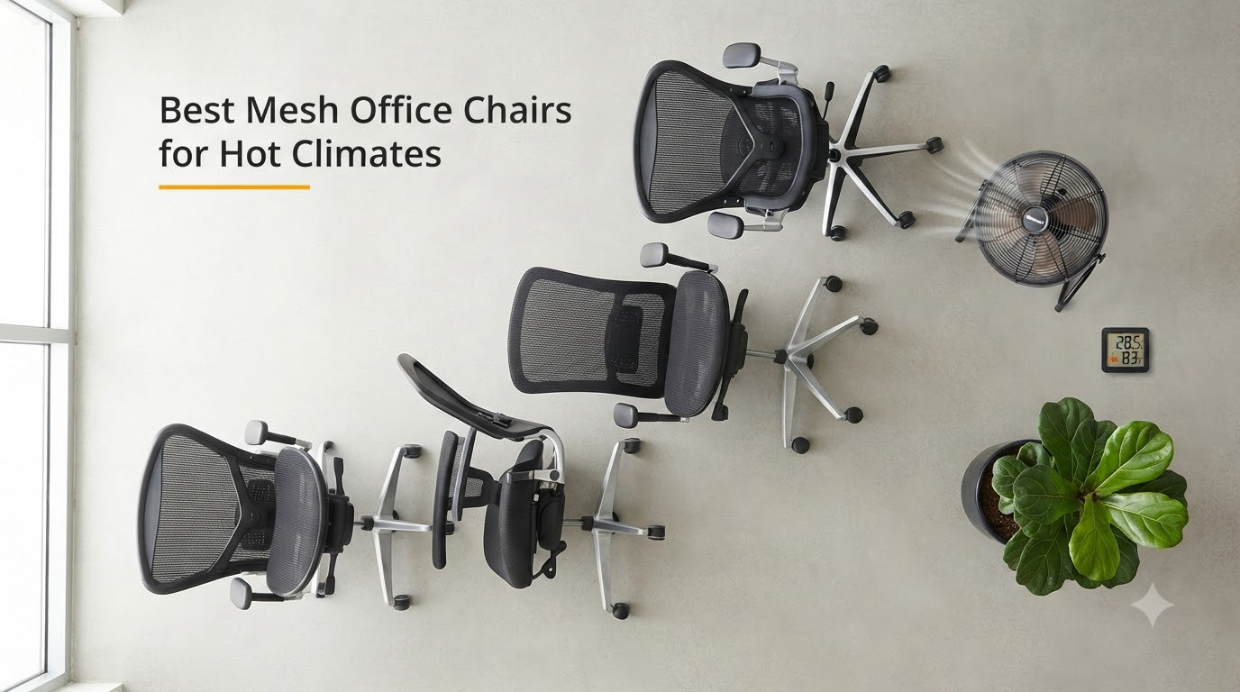 Best Mesh Office Chairs for Hot Climates