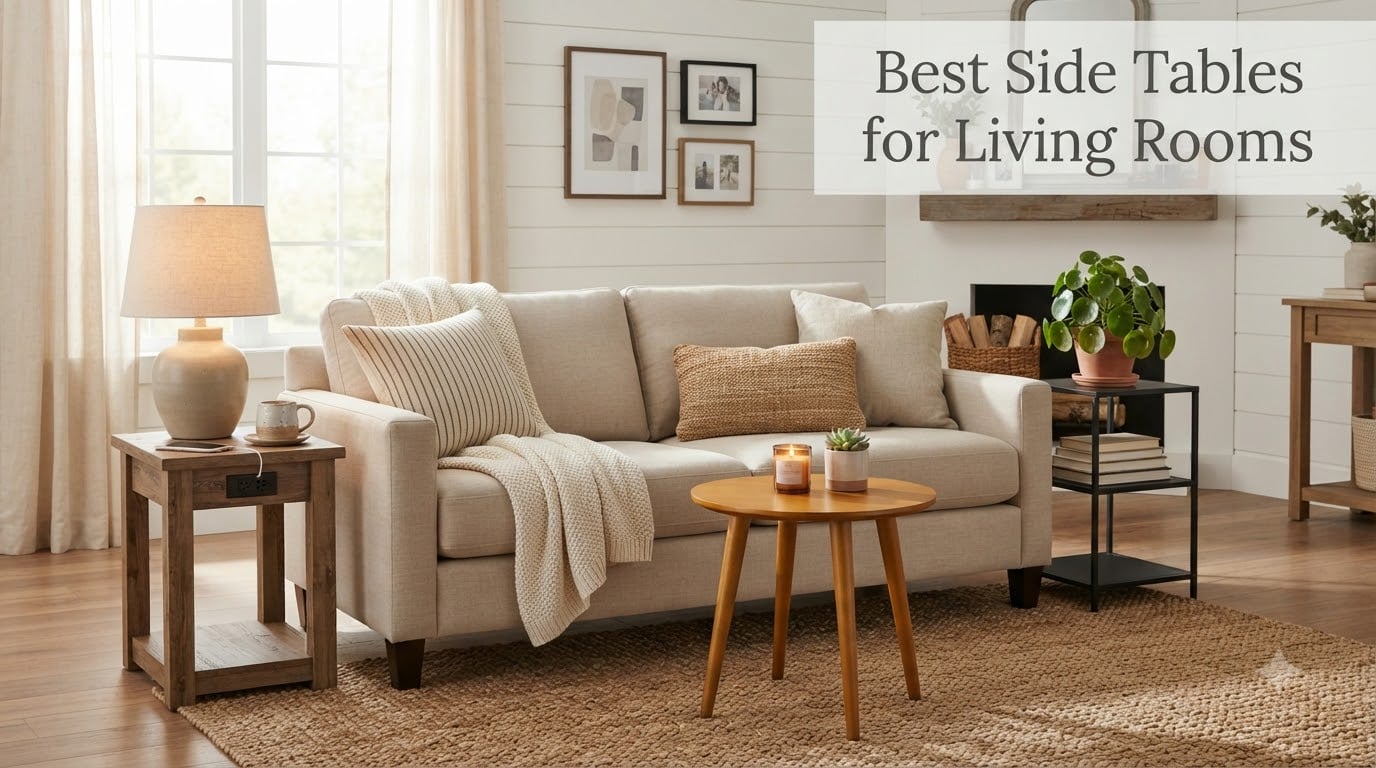 Best Side Tables for Living Rooms