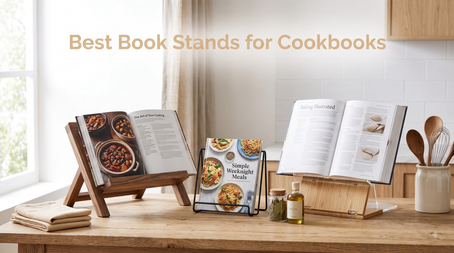 Best Book Stands for Cookbooks