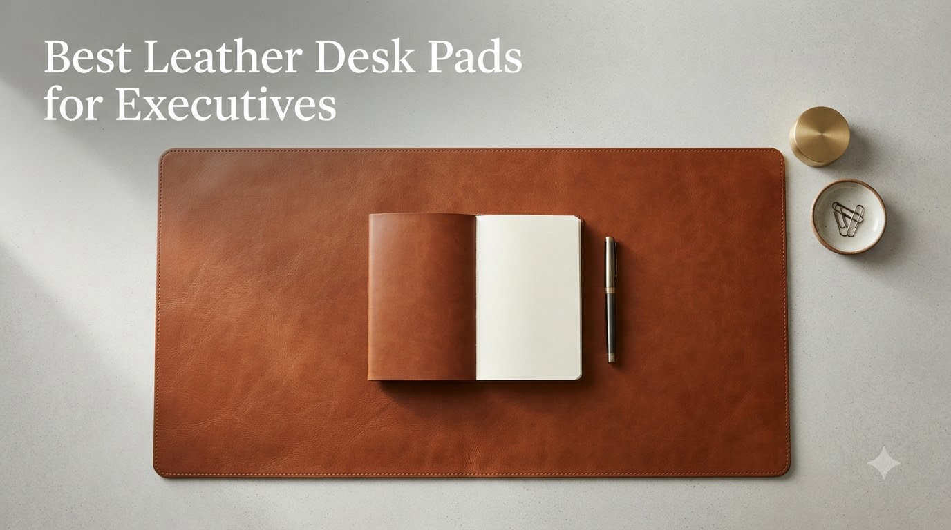Best Leather Desk Pads for Executives