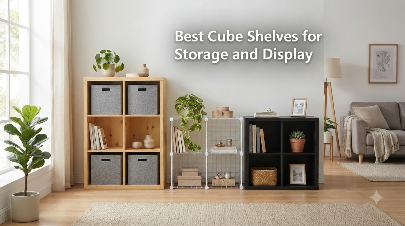 Best Cube Shelves for Storage and Display