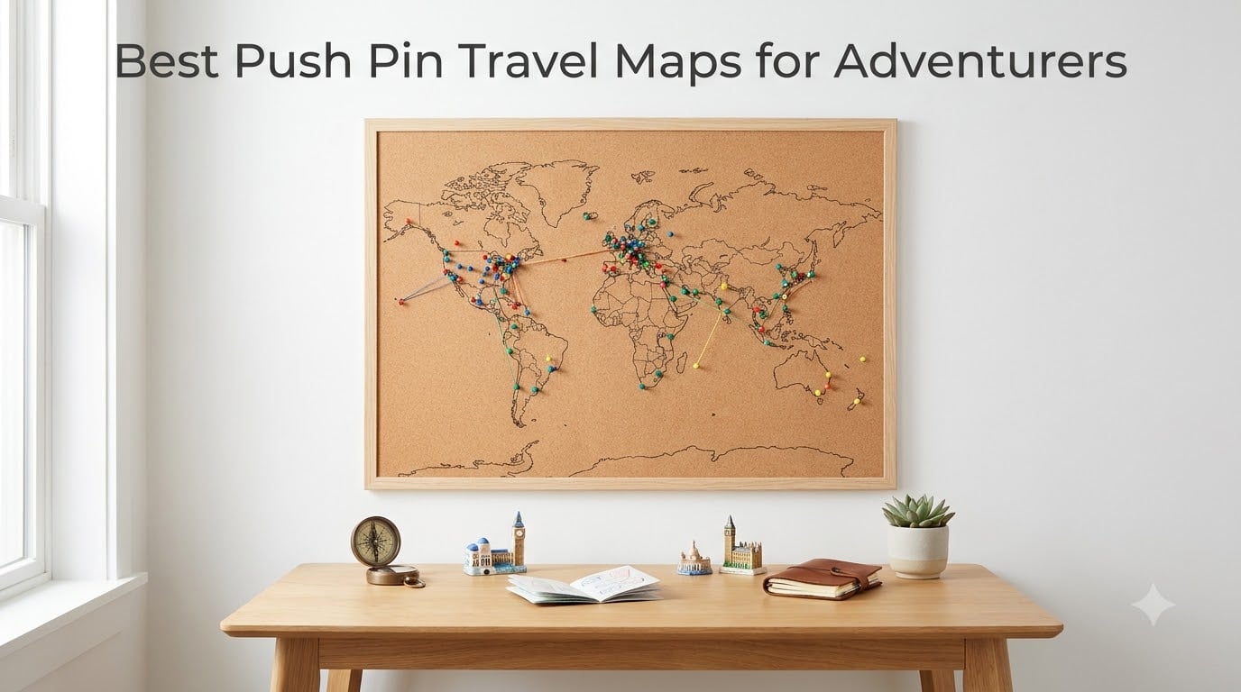 Best Push Pin Travel Maps for Adventurers
