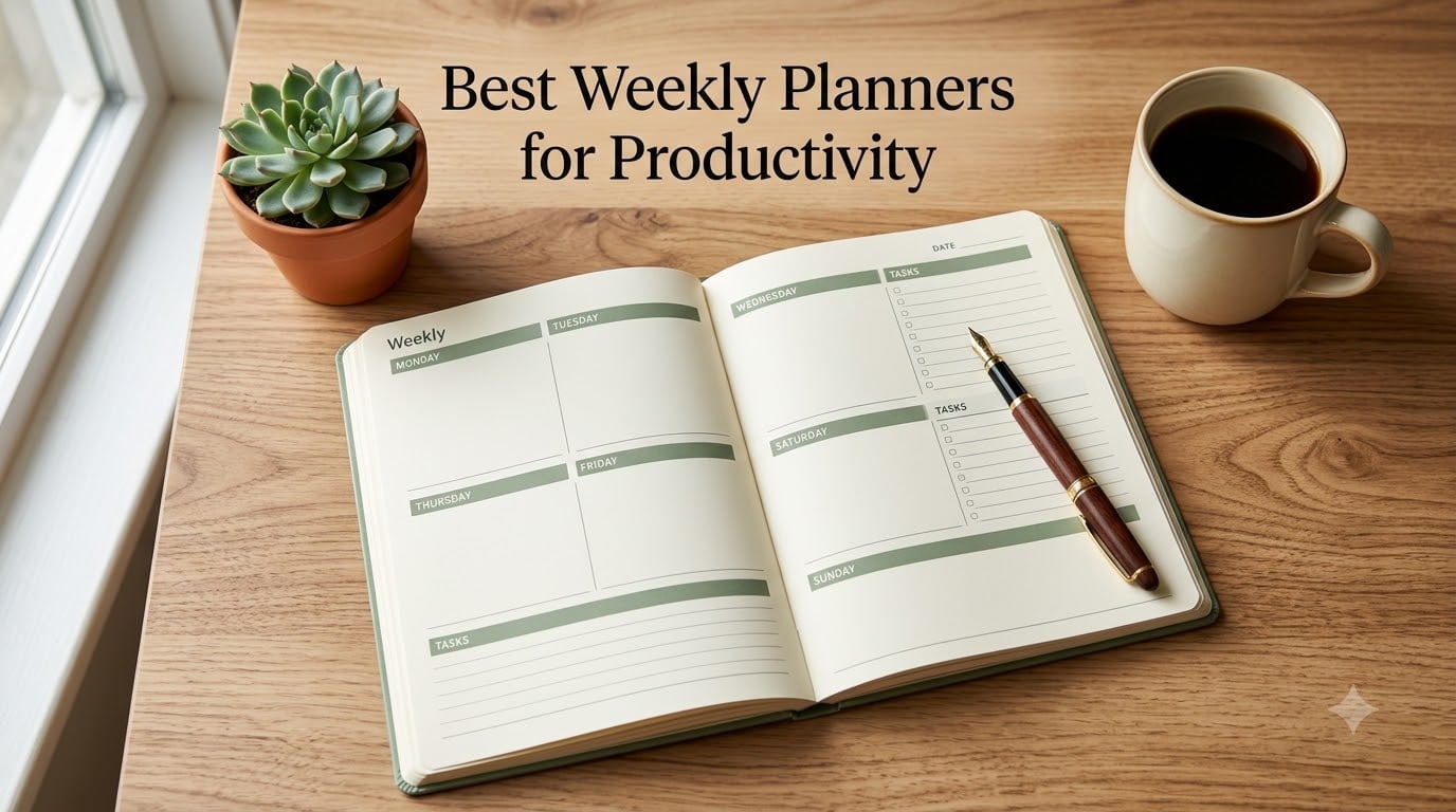 Best Weekly Planners for Productivity