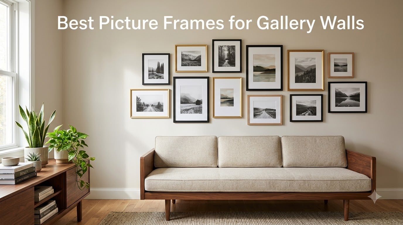 Best Picture Frames for Gallery Walls