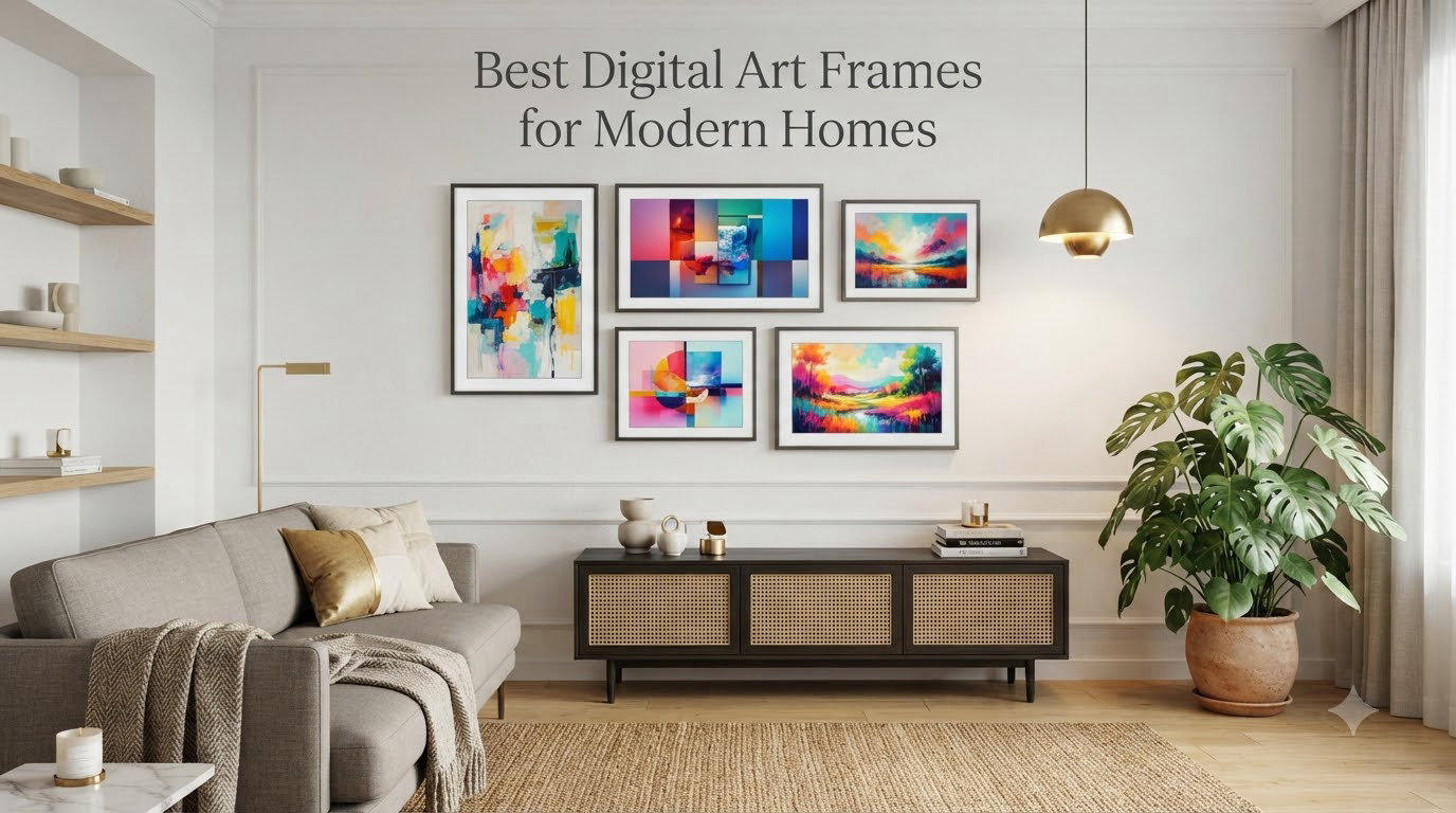 Best Digital Art Frames for Modern Homes