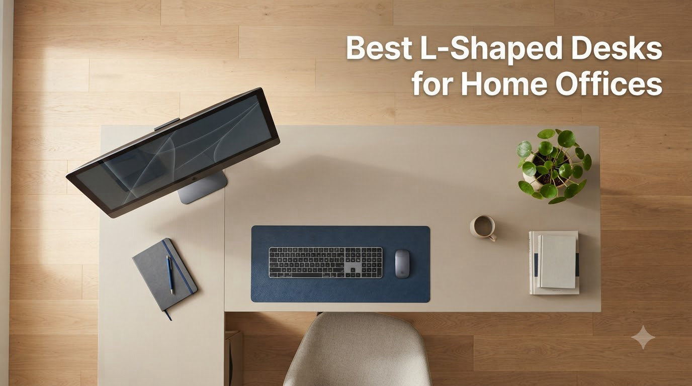 Best L-Shaped Desks for Home Offices
