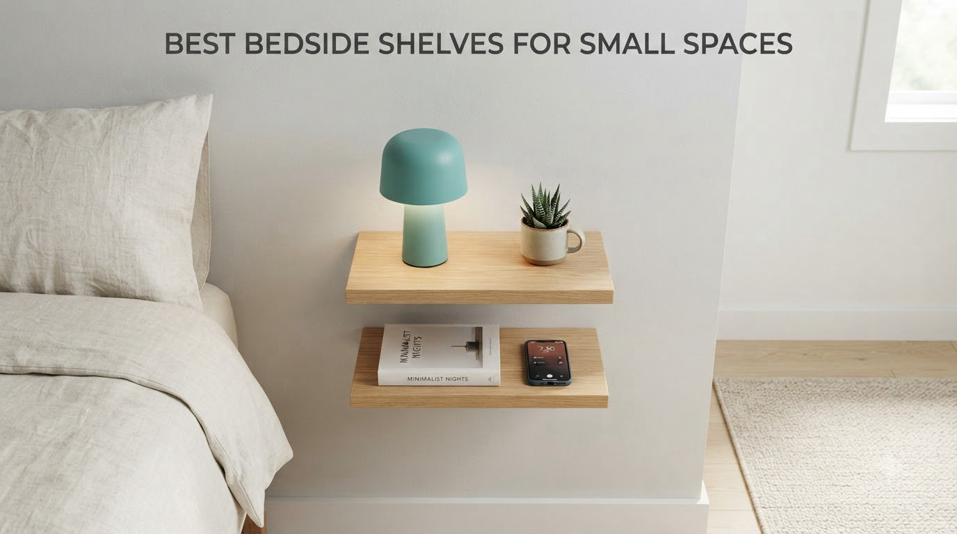 Best Bedside Shelves for Small Spaces