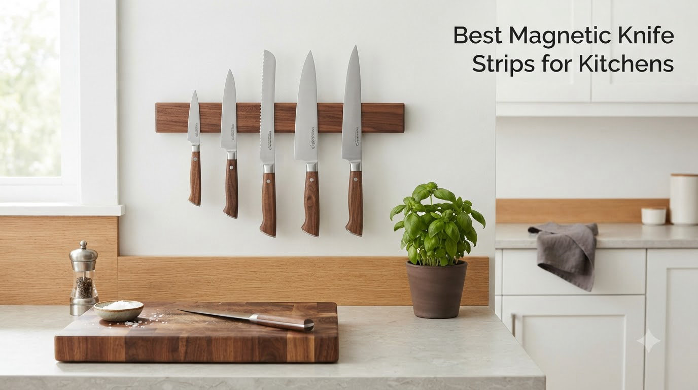 Best Magnetic Knife Strips for Kitchens
