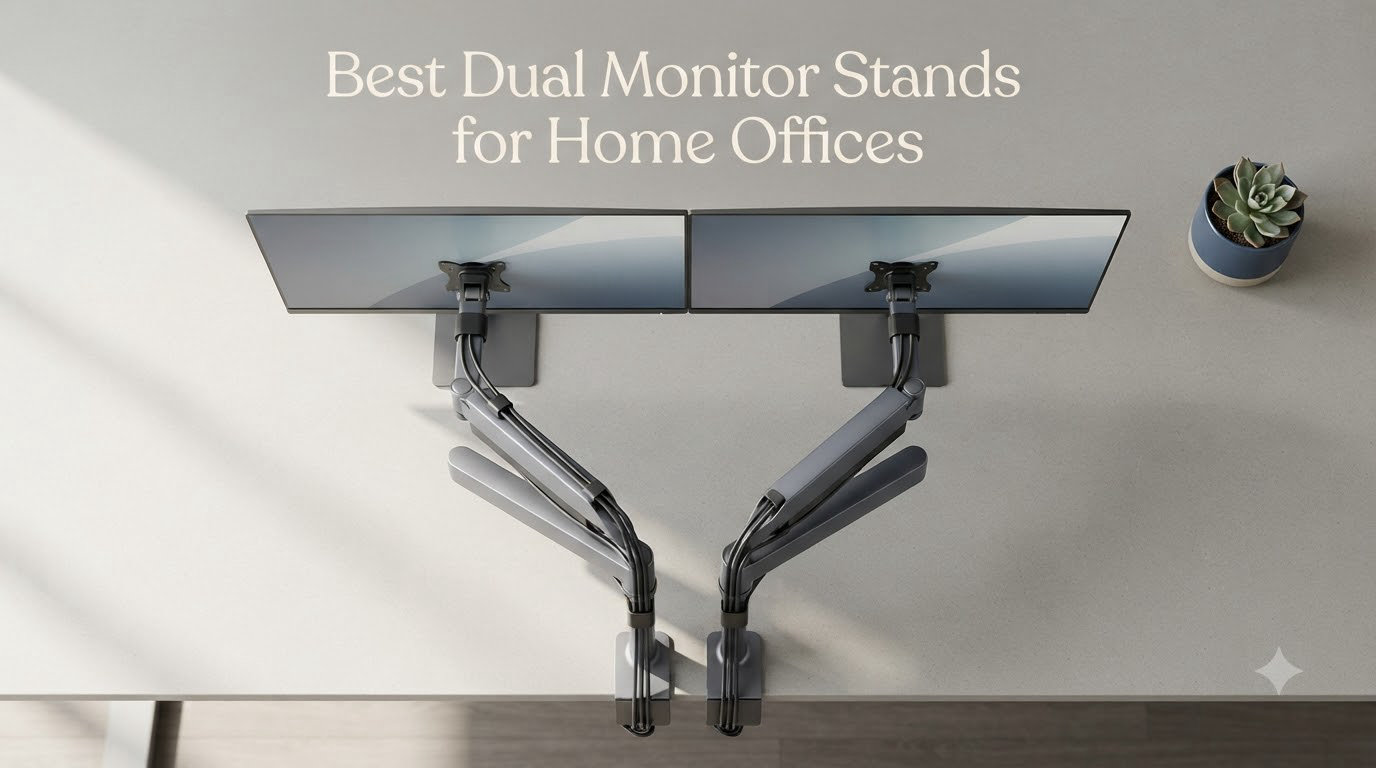 Best Dual Monitor Stands for Home Offices