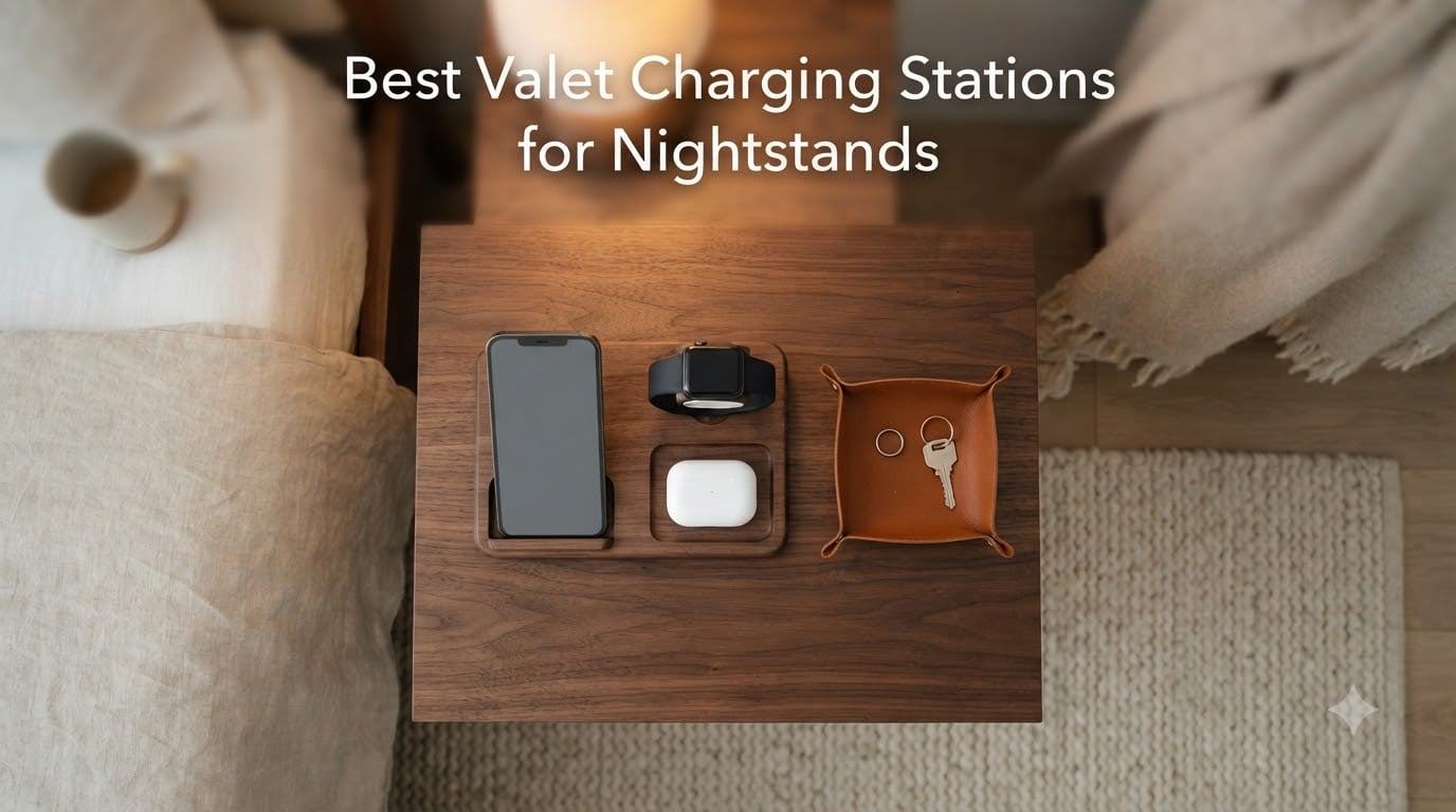 Best Valet Charging Stations for Nightstands
