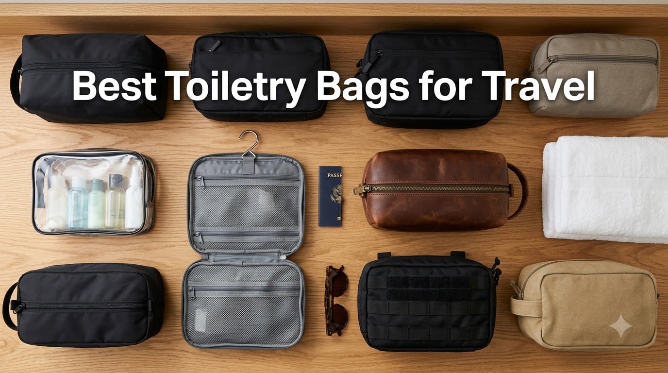 Best Toiletry Bags for Travel