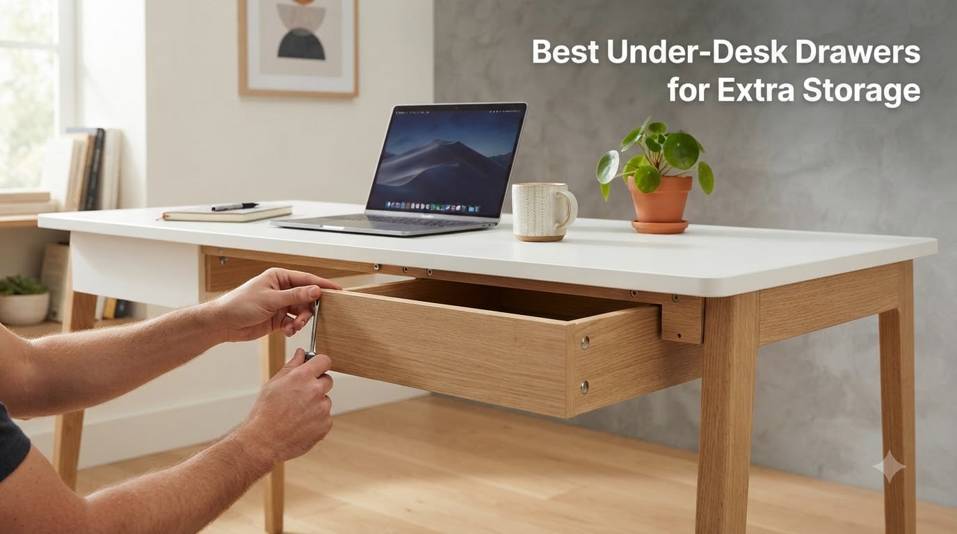 Best Under-Desk Drawers for Extra Storage