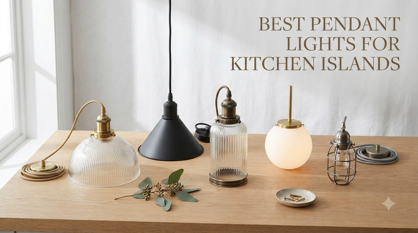 Best Pendant Lights for Kitchen Islands