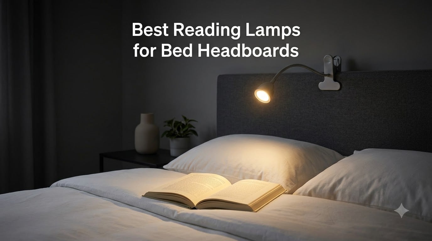 Best Reading Lamps for Bed Headboards