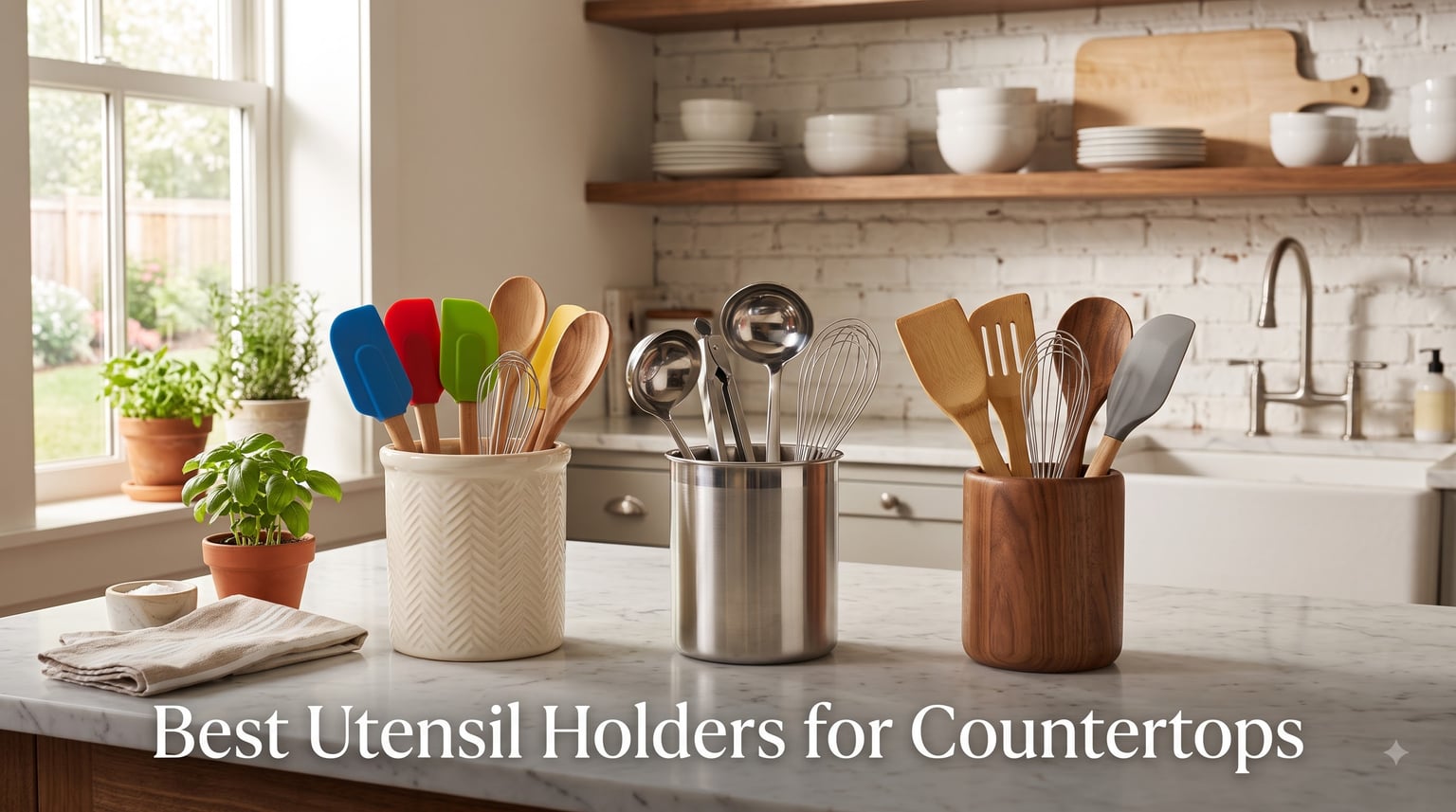 Best Utensil Holders for Countertops