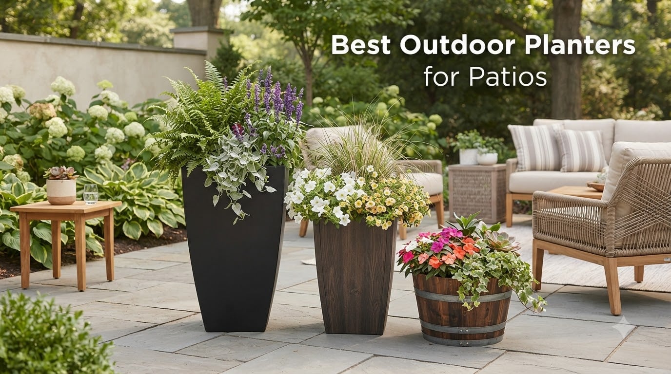 Best Outdoor Planters for Patios