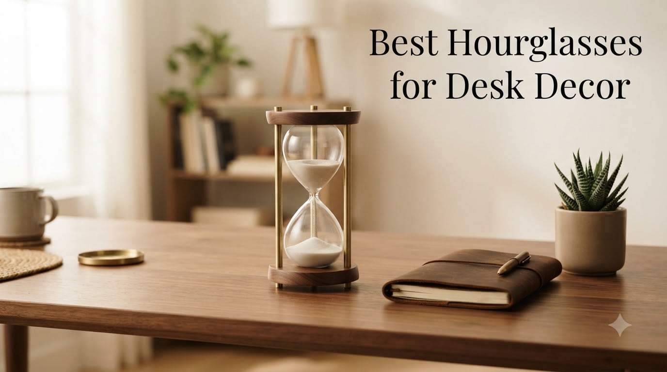 Best Hourglasses for Desk Decor