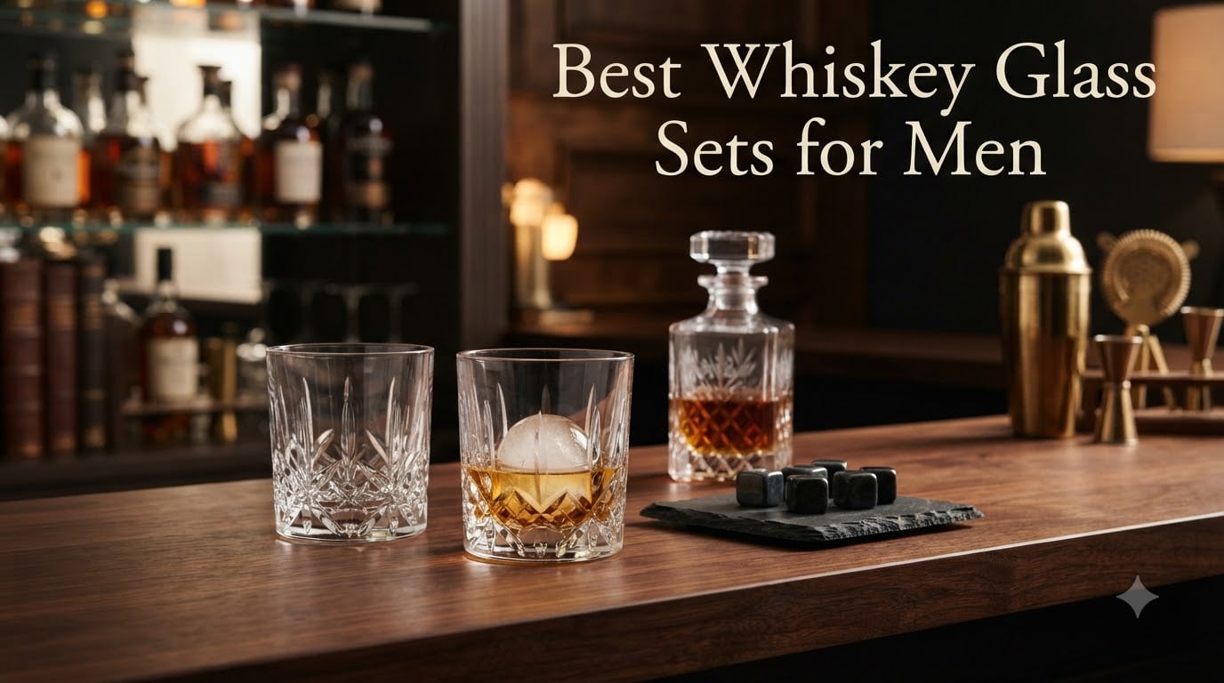 Best Whiskey Glass Sets for Men