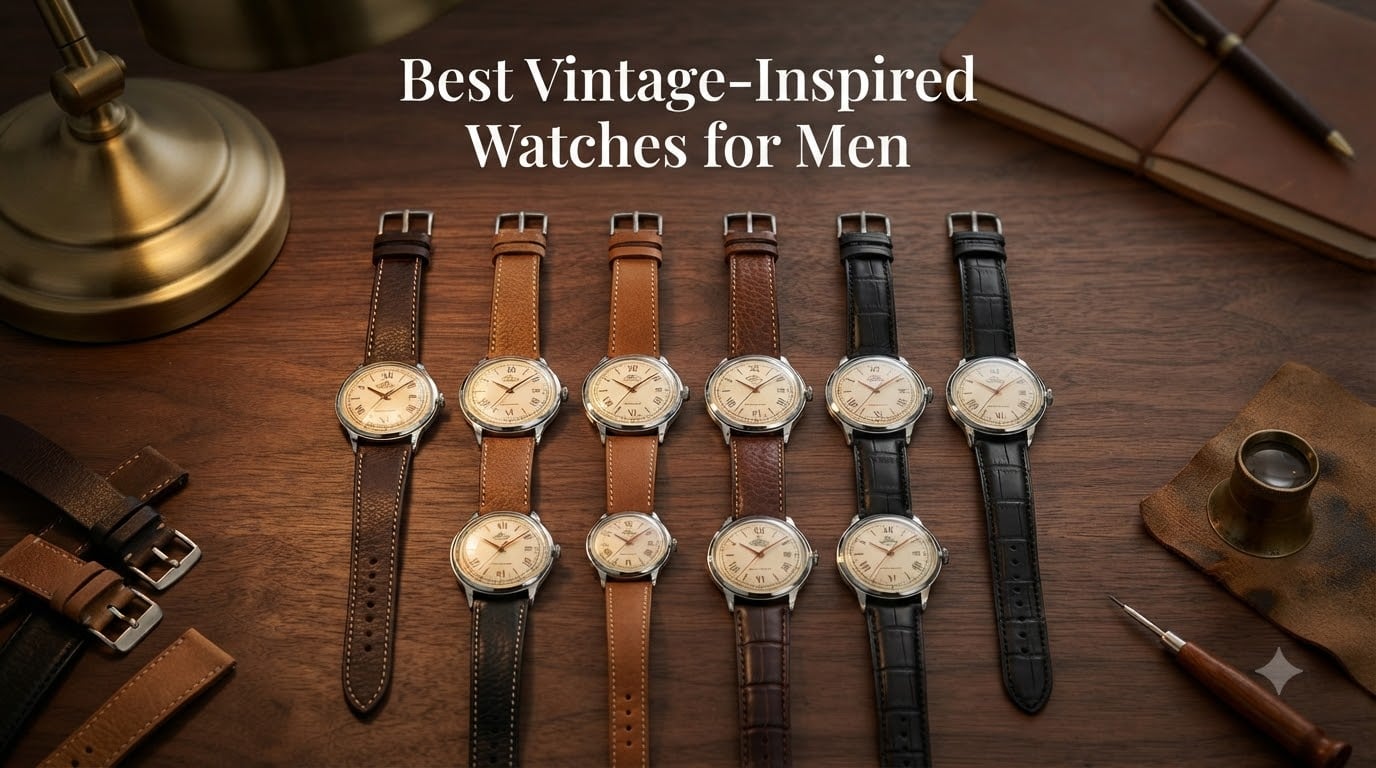 Best Vintage-Inspired Watches for Men