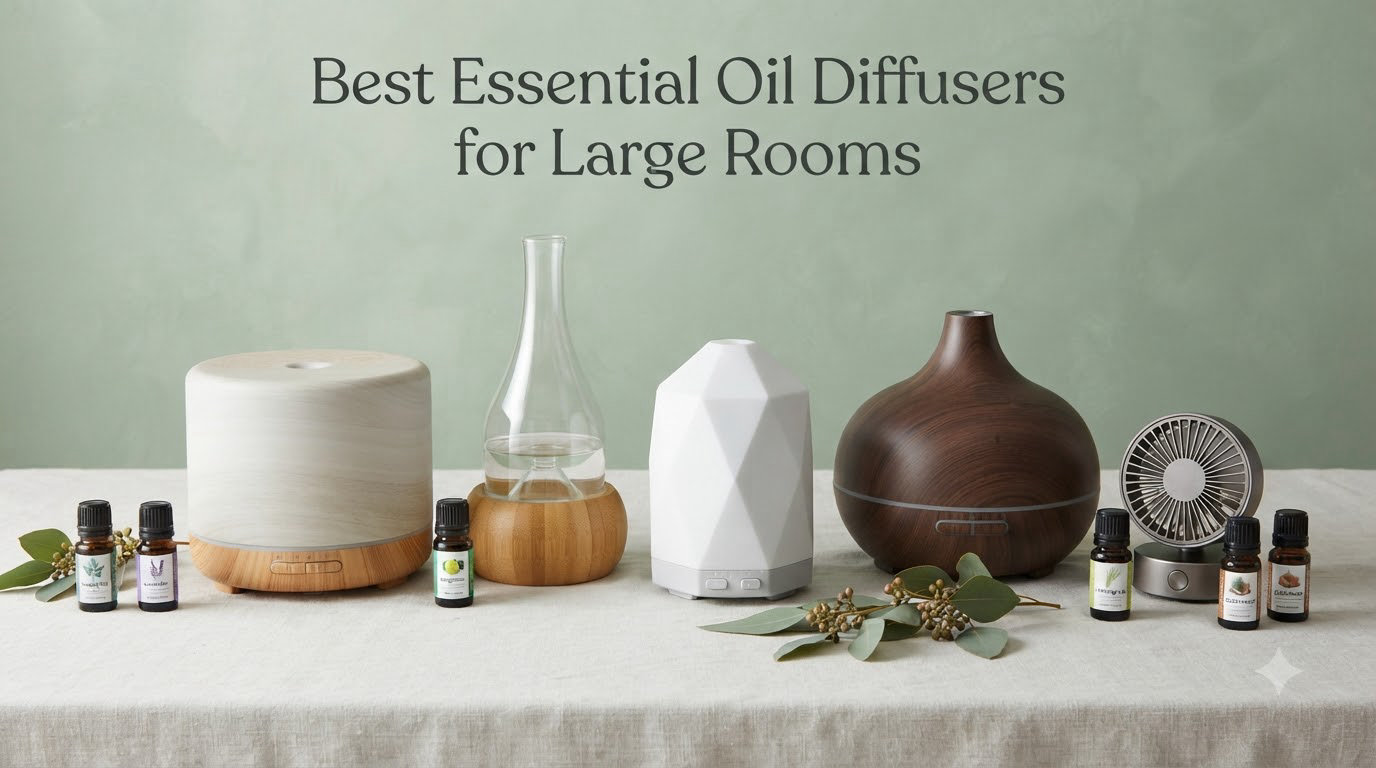 Best Essential Oil Diffusers for Large Rooms