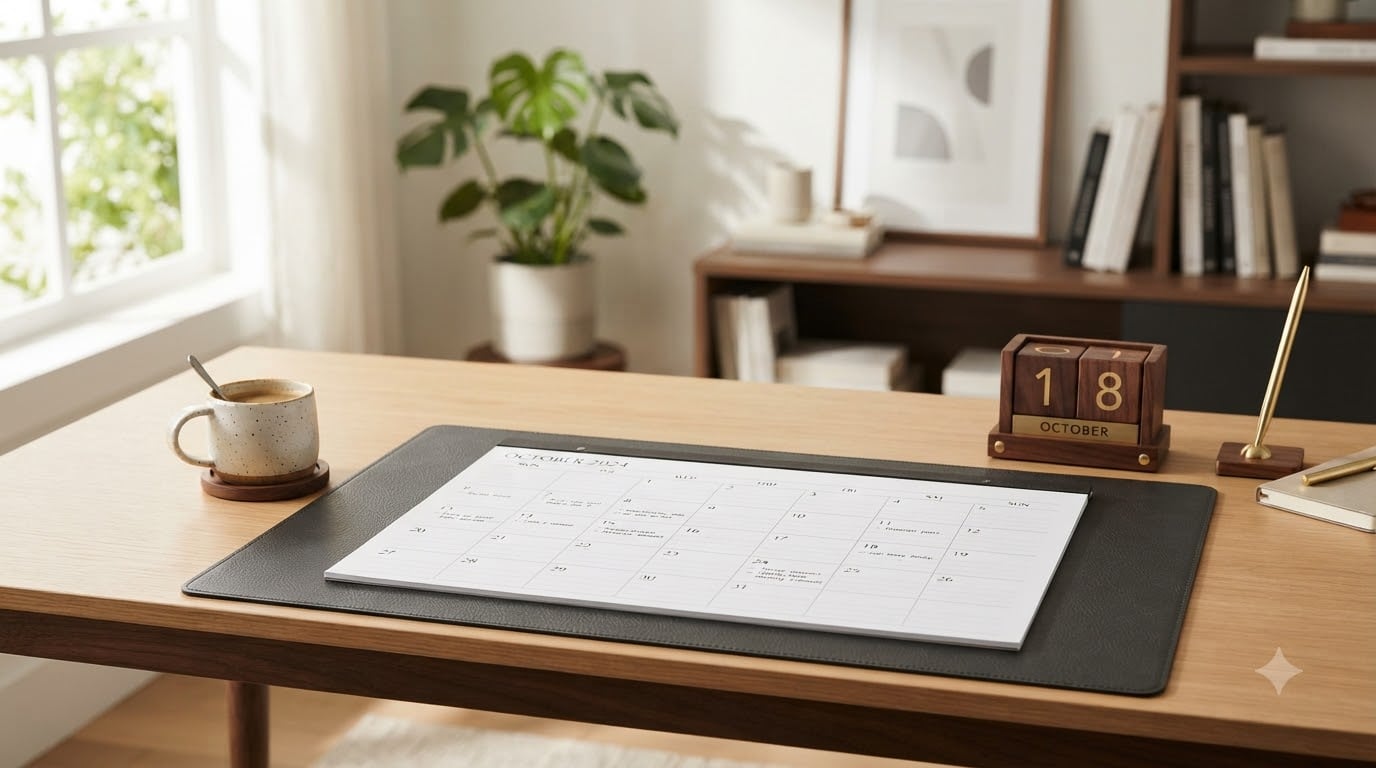Best Desk Calendars for Home Offices