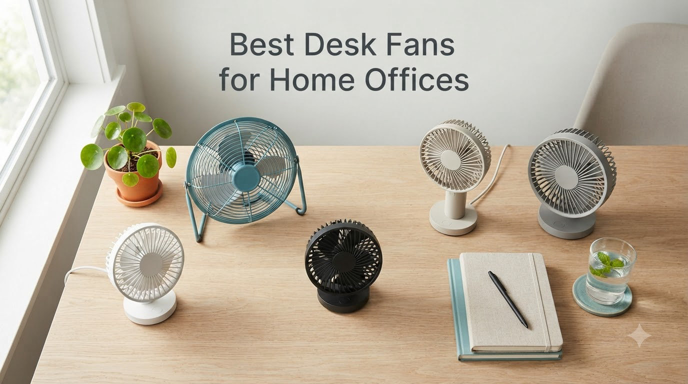 Best Desk Fans for Home Offices