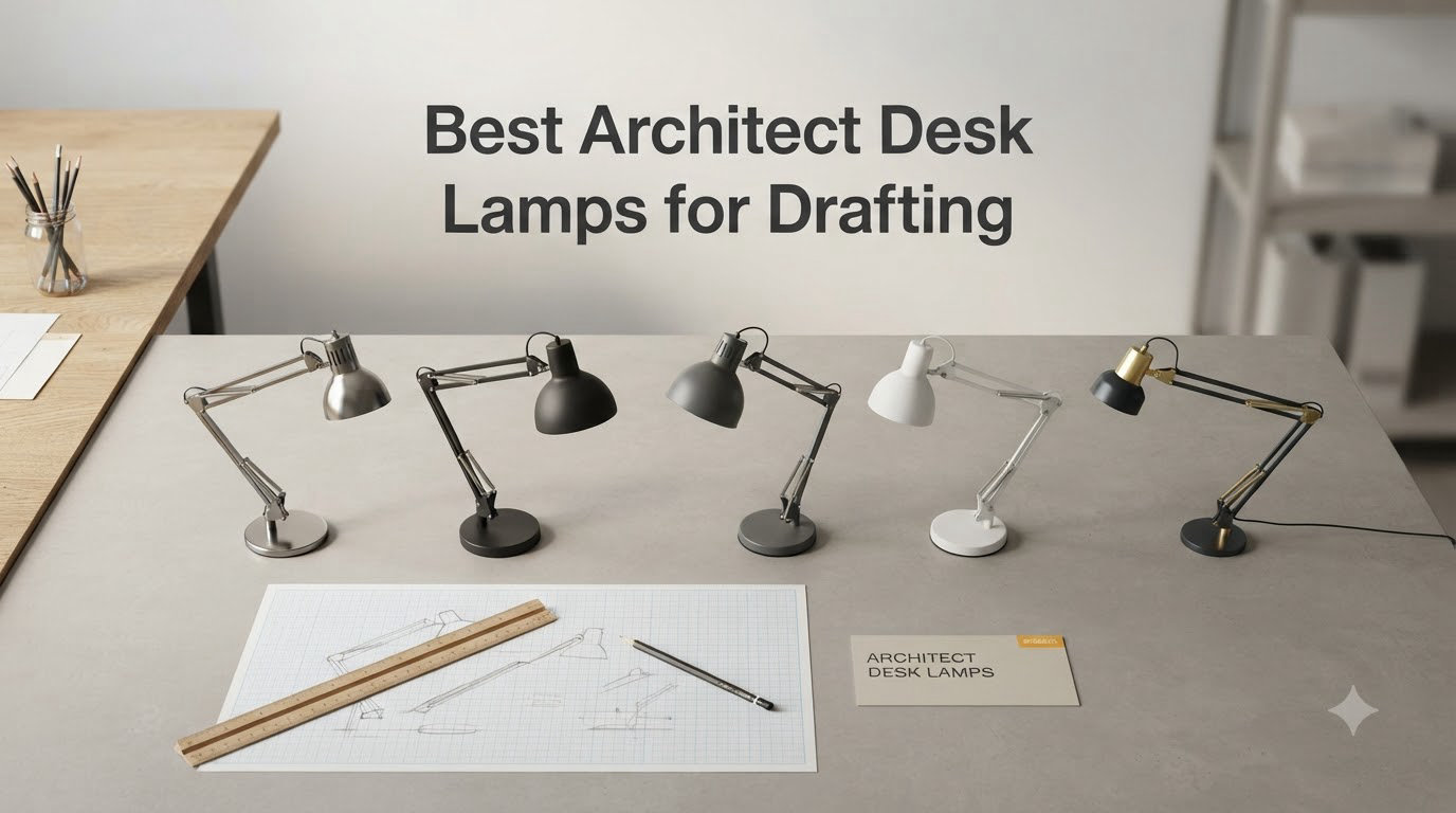 Best Architect Desk Lamps for Drafting