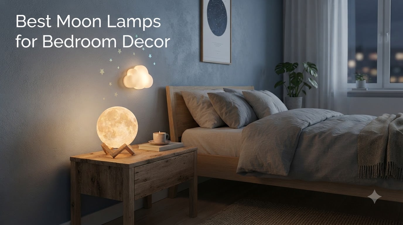 Best Moon Lamps for Bedroom Decor