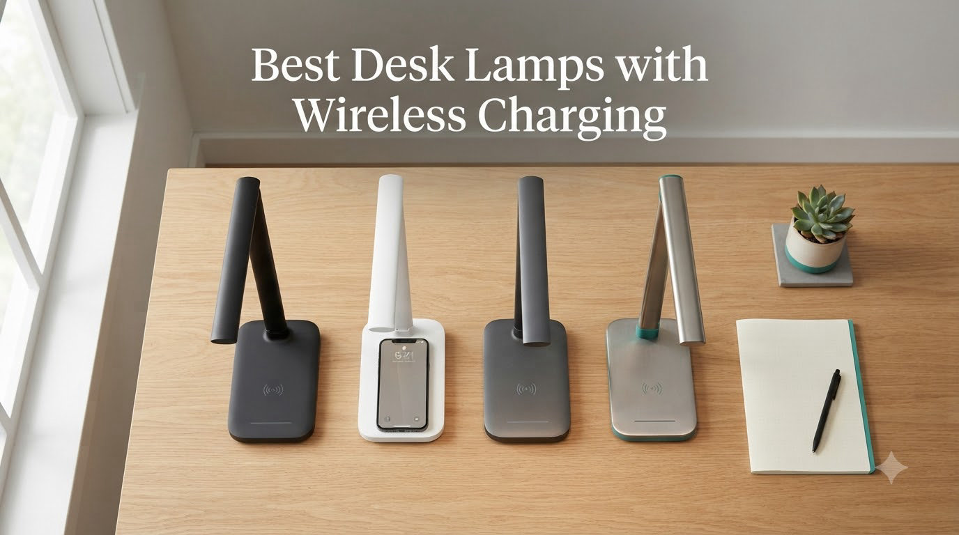 Best Desk Lamps with Wireless Charging