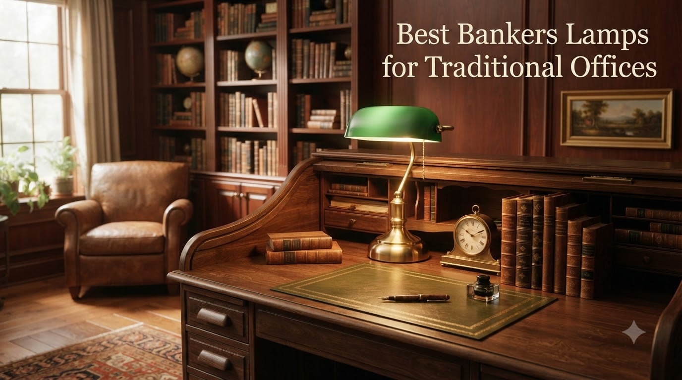 Best Bankers Lamps for Traditional Offices