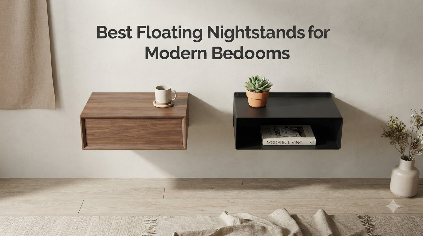 Best Floating Nightstands for Modern Bedrooms