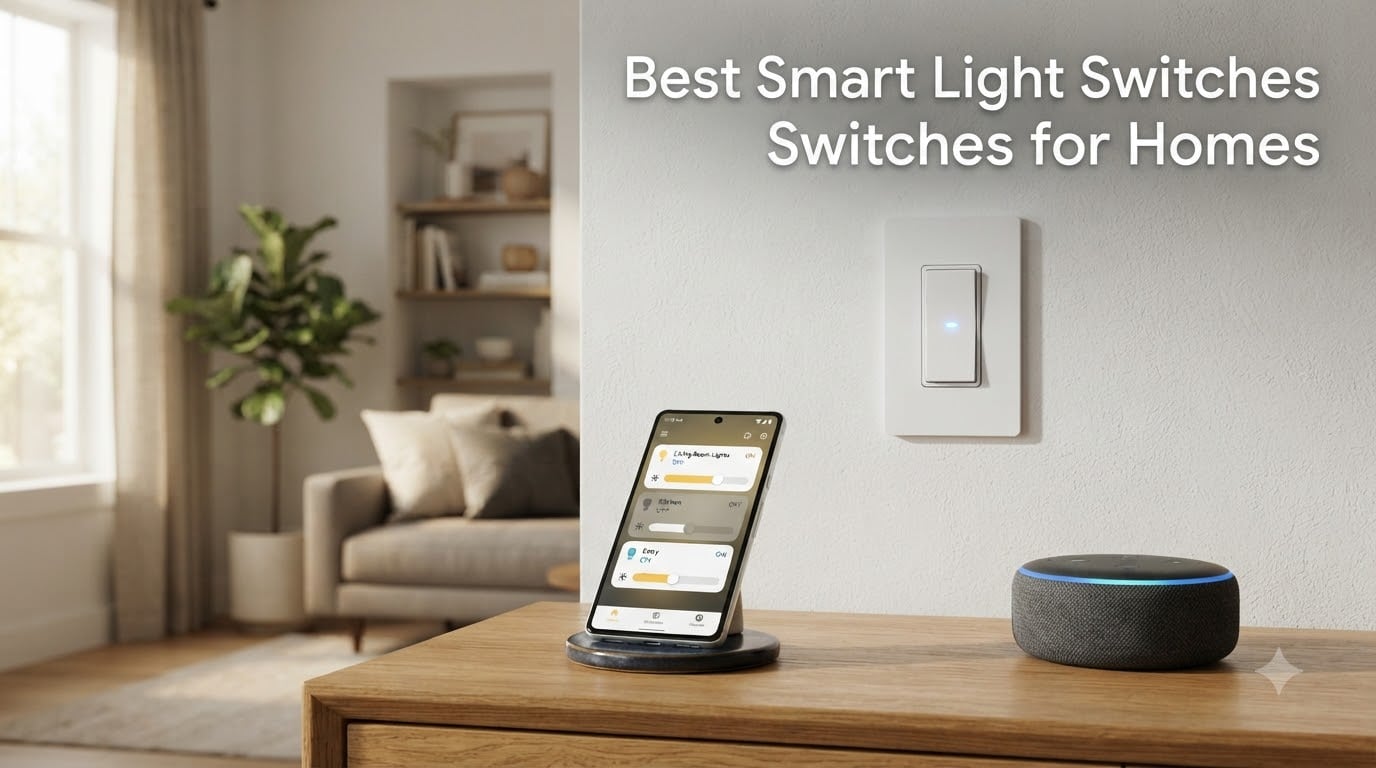 Best Smart Light Switches for Homes