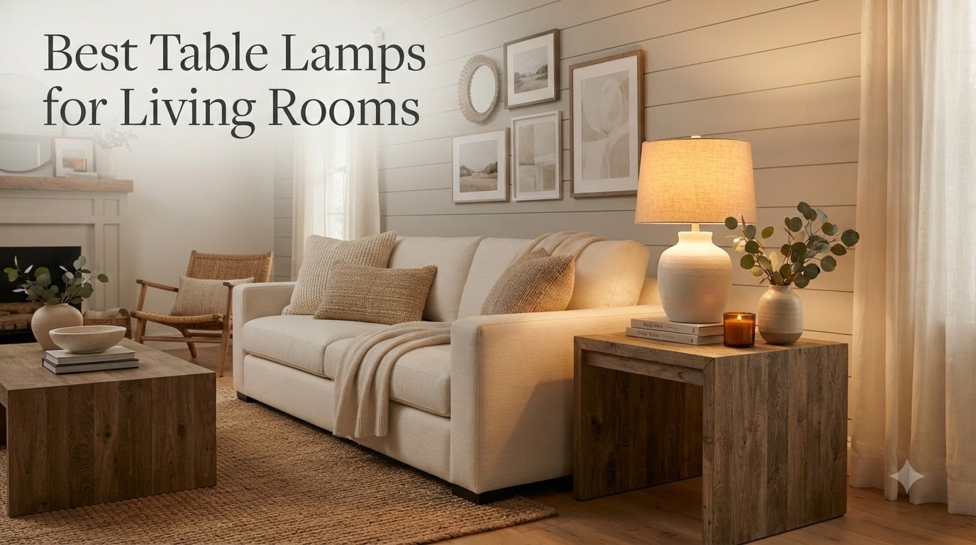Best Table Lamps for Living Rooms