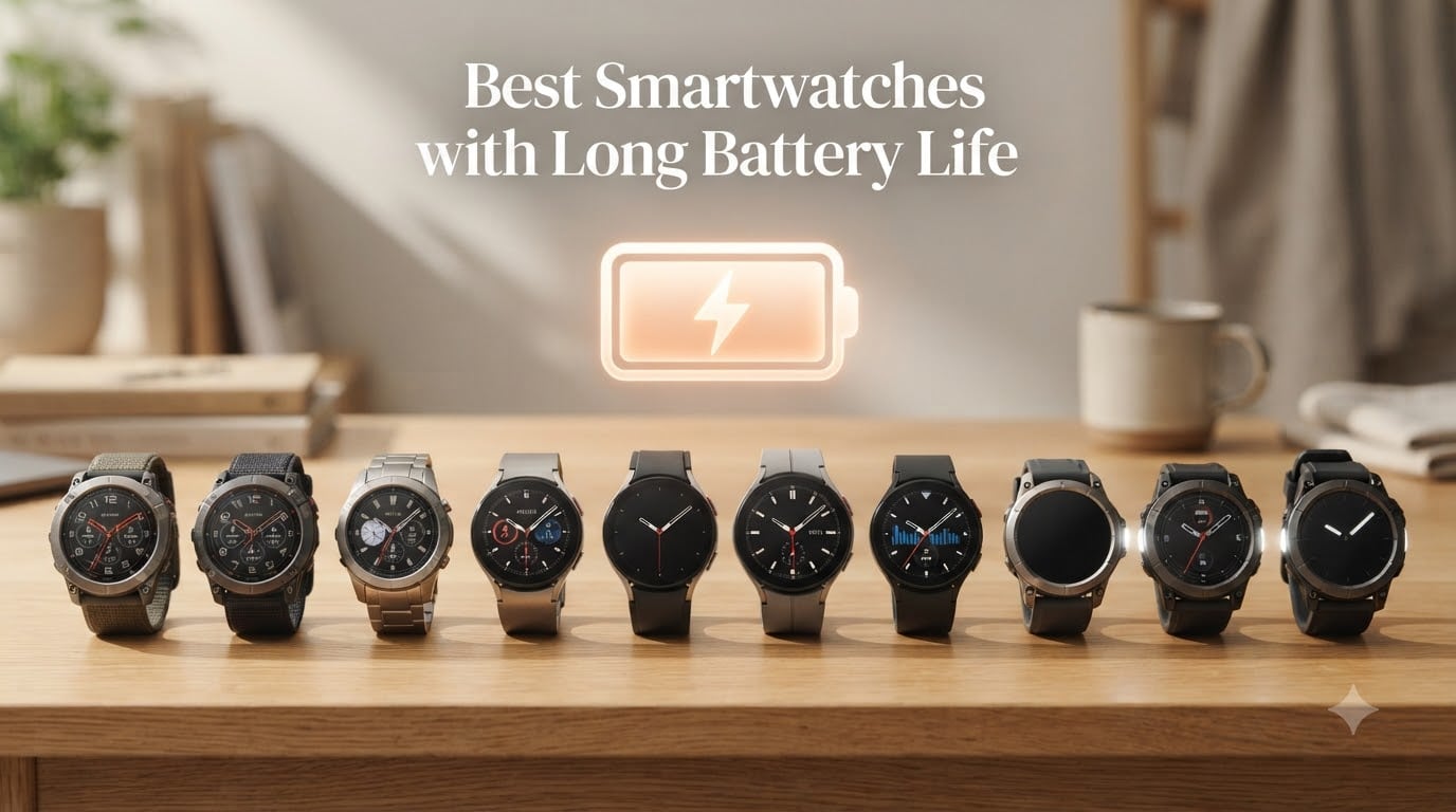 Best Smartwatches with Long Battery Life