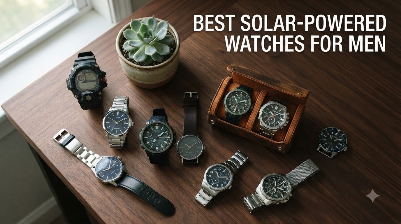 Best Solar-Powered Watches for Men