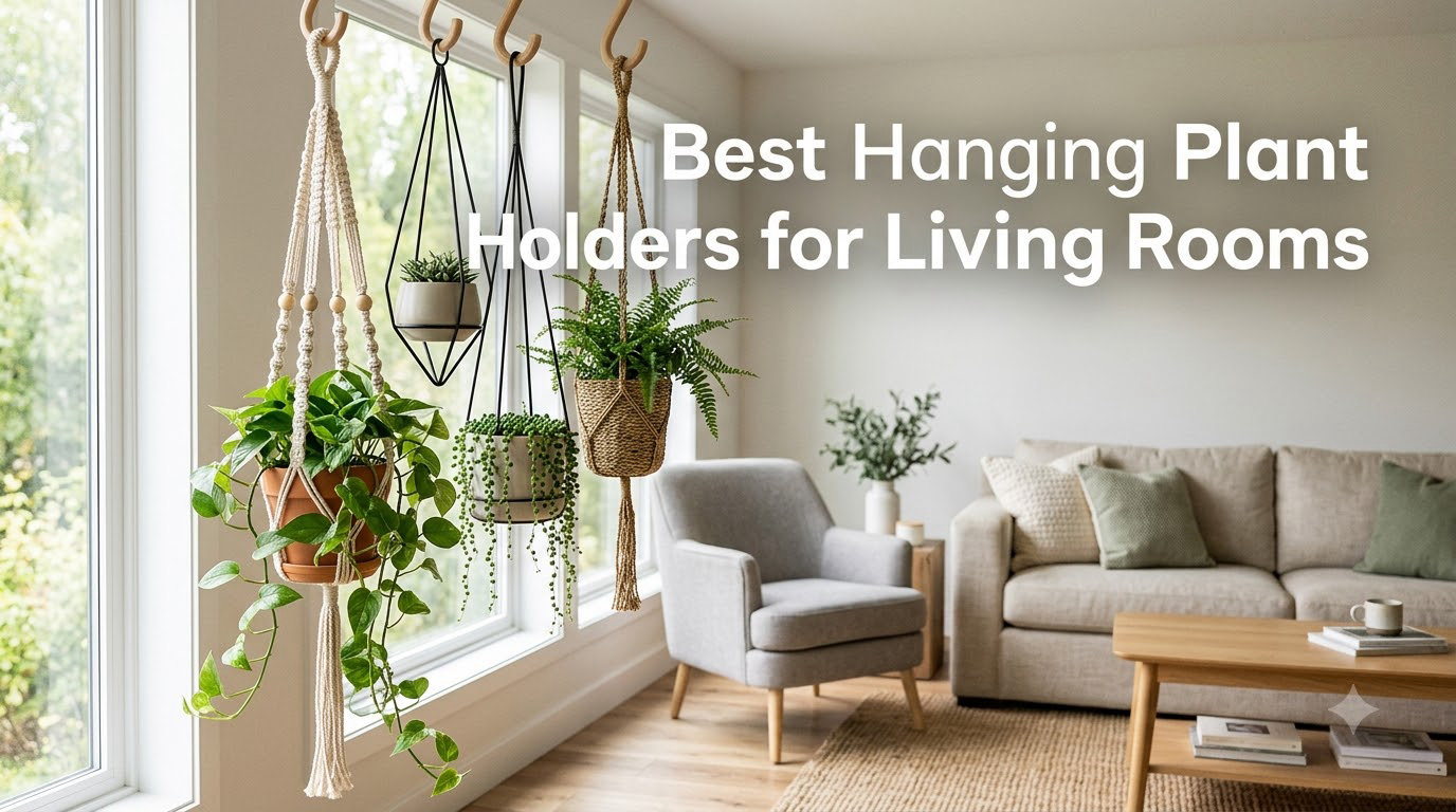 Best Hanging Plant Holders for Living Rooms