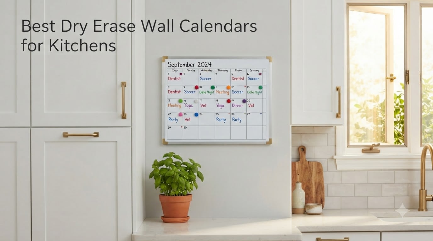 Best Dry Erase Wall Calendars for Kitchens