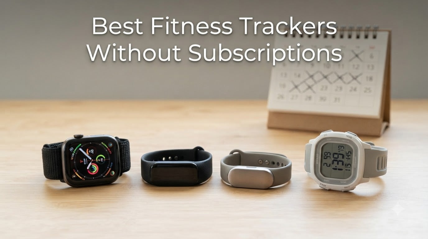 Best Fitness Trackers Without Subscriptions