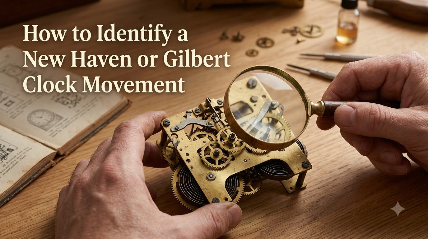 How to Identify a New Haven or Gilbert Clock Movement