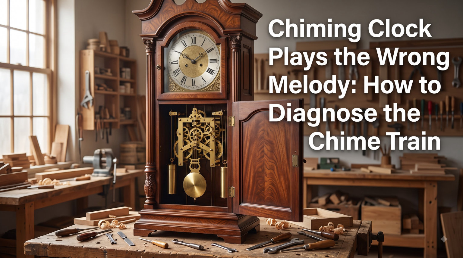 Chiming Clock Plays the Wrong Melody: How to Diagnose the Chime Train