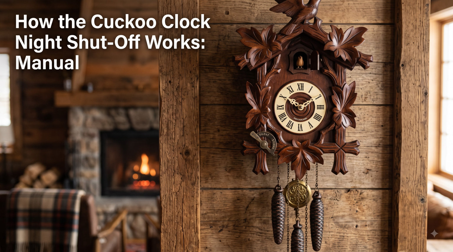 How the Cuckoo Clock Night Shut-Off Works: Manual