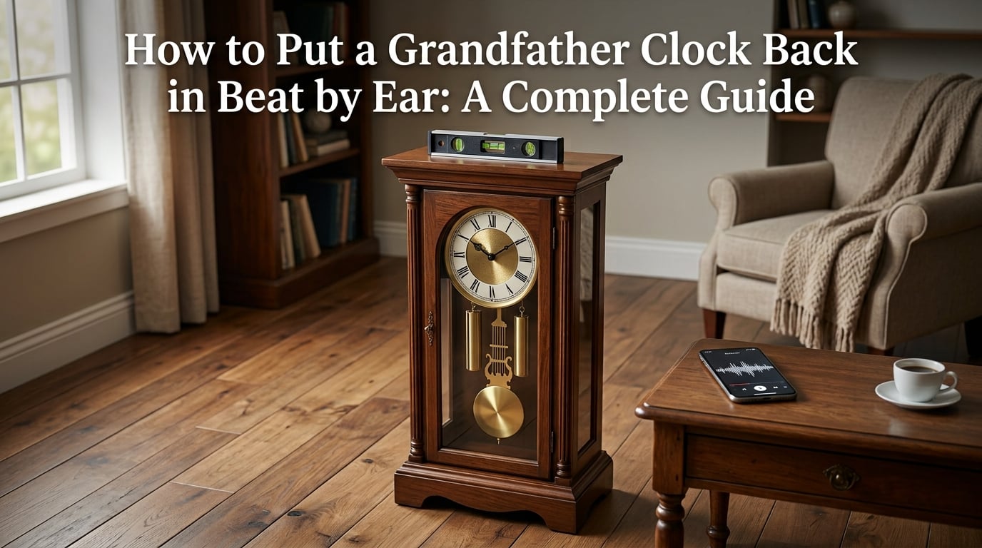 How to Put a Grandfather Clock Back in Beat by Ear: A Complete Guide