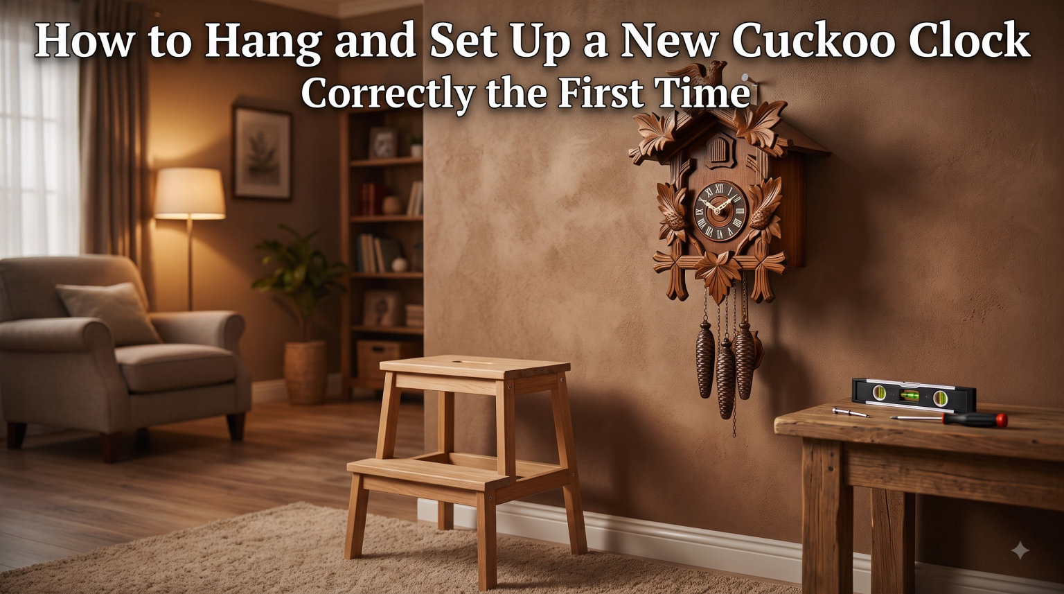 How to Hang and Set Up a New Cuckoo Clock Correctly the First Time