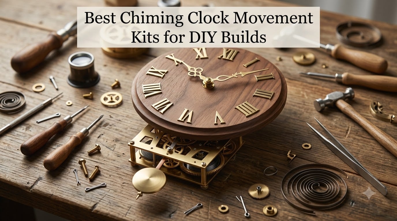 Best Chiming Clock Movement Kits for DIY Builds